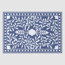 Papier Découpage Incrustation d'Os Traditionnel Bl