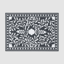 Papier découpage incrustation d'os traditionnel no