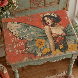 Mousseline Papier decoupage inspirationnel de fée papillon vi