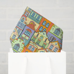 Mousseline Papier découpage pour pendaison de crémaillère, No