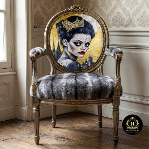 Mousseline Papier decoupage tissu Mariée de Frankenstein