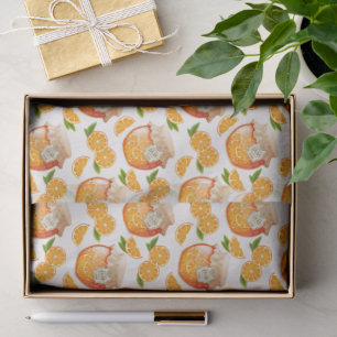 Mousseline Papier d'emballage Confit d'orange