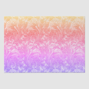 Mousseline Papier d'emballage motif à fleurs vintage