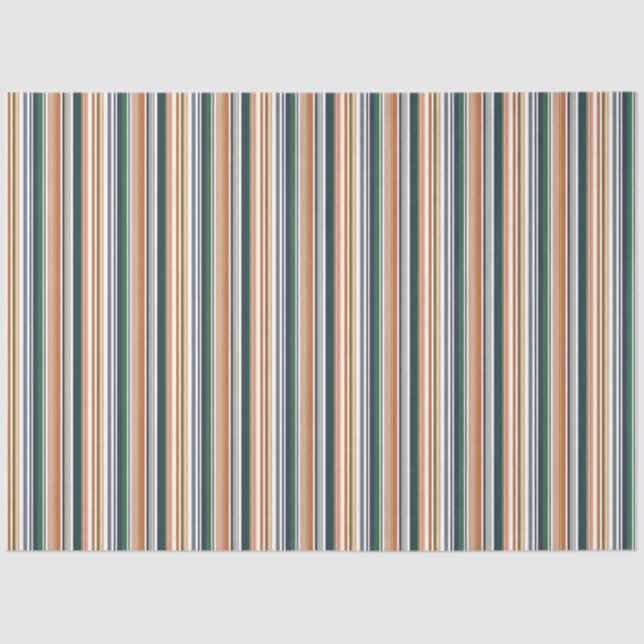 Mousseline Papier d'enveloppement de tissus strié (Recto)