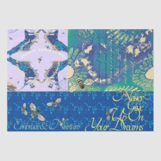 Mousseline Papier d'enveloppement vintage Vogue