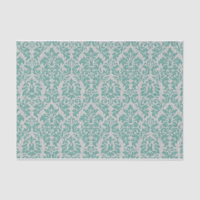 Mousseline Papier en tissu Damask (Recto)