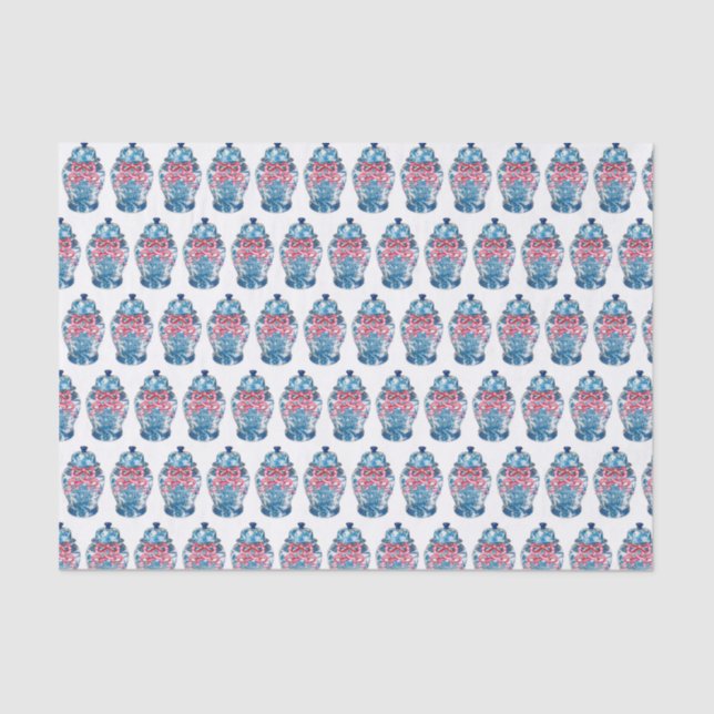 Mousseline Papier en tissu de Ginger Jar (Recto)