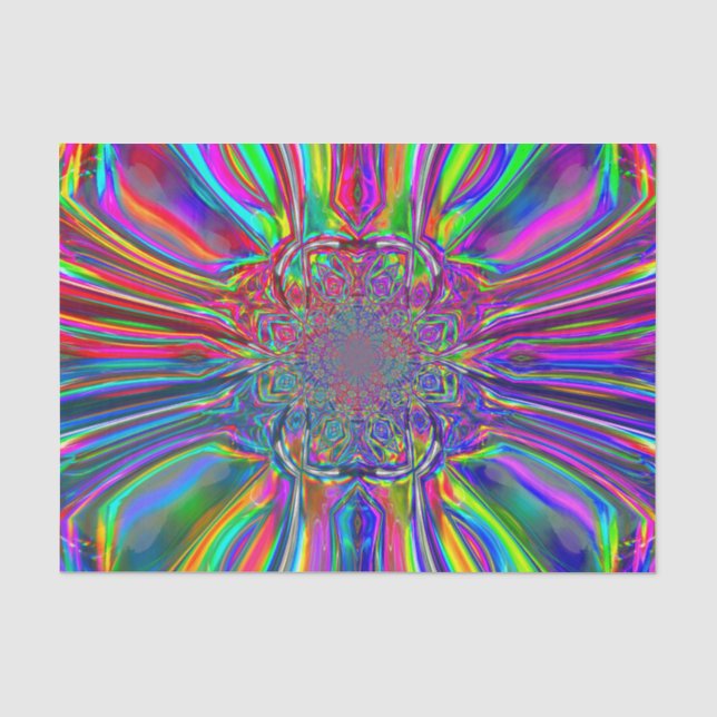Mousseline Papier laser Chrome Tissu (Recto)