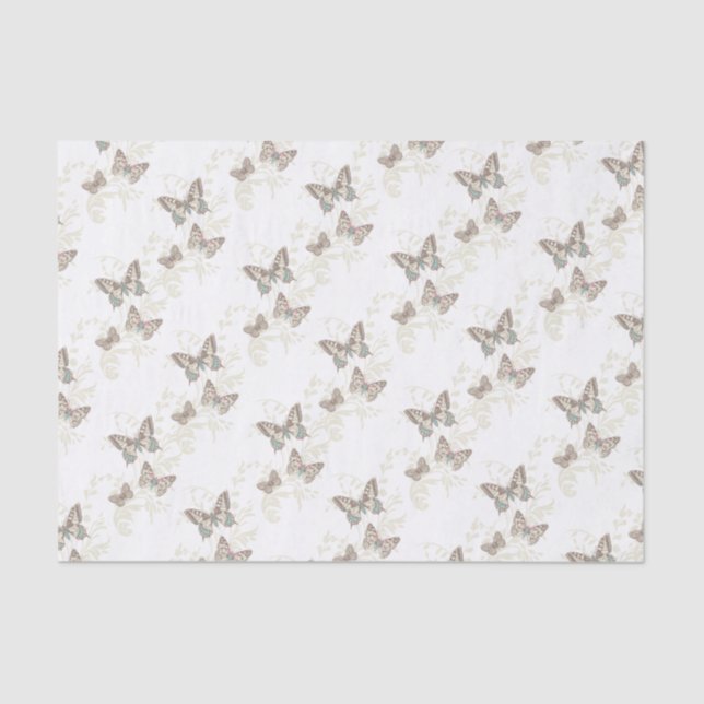 Mousseline Papier mariage ou cadeau de fête (Recto)