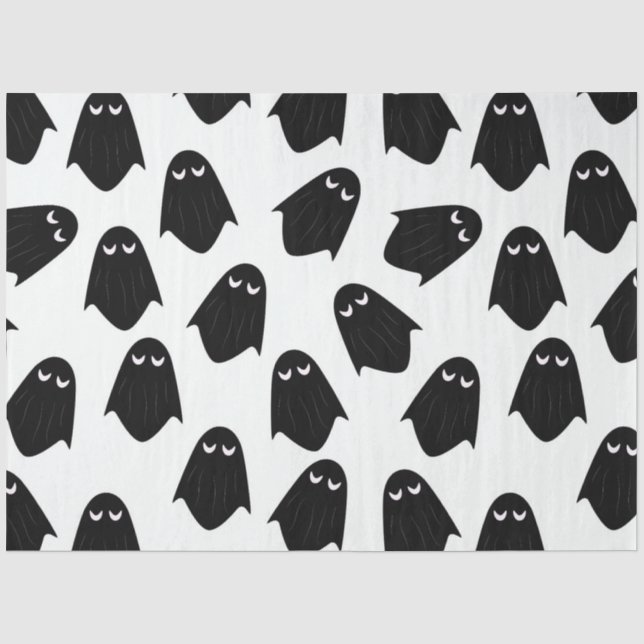 Mousseline Papier motif en silhouette (Recto)