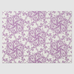 Mousseline papier motif médiéval