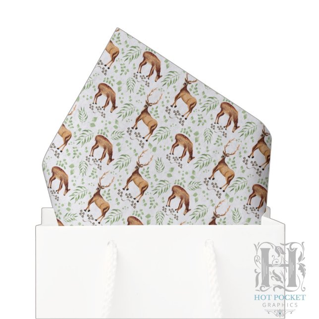 Mousseline Papier mouchoir Cerf (Créateur téléchargé)