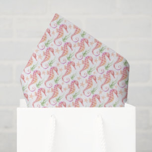 Mousseline Papier mouchoir hippocampe
