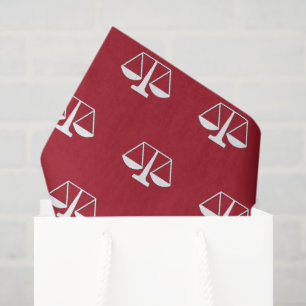 Mousseline Papier mouchoir pour cadeaux de fête de juriste