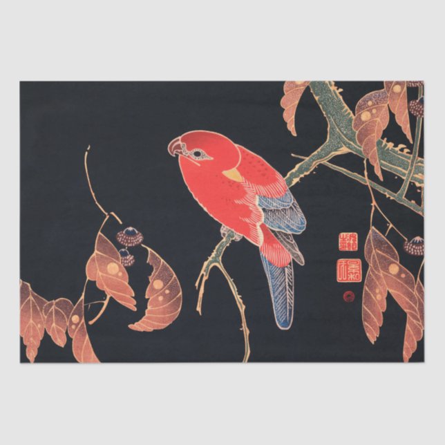 MOUSSELINE PAPIER MOUSSELINE: BLOC DE BOIS JAPONAIS (Recto)