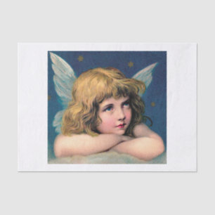 MOUSSELINE PAPIER MOUSSELINE: VINTAGE NOËL ANGEL/CHERUB