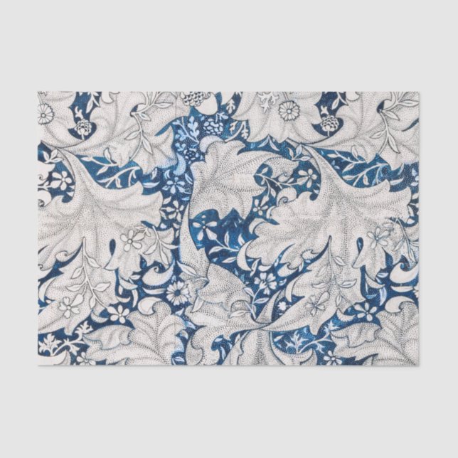 MOUSSELINE PAPIER MOUSSELINE: WILLIAM MORRIS : MOTIF WALLFLOW (Recto)
