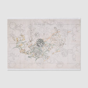 MOUSSELINE PAPIER MOUSSELINE: WILLIAM MORRIS : TULIP SAUVAGE