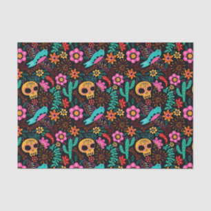 Mousseline Papier papier Motif inspiré du Mexique