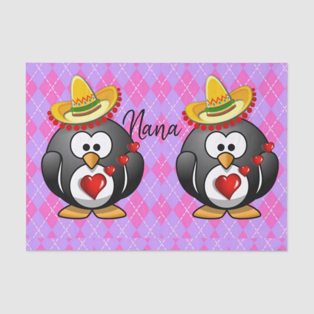 Mousseline Papier papier sur la Saint-Valentin (Recto)