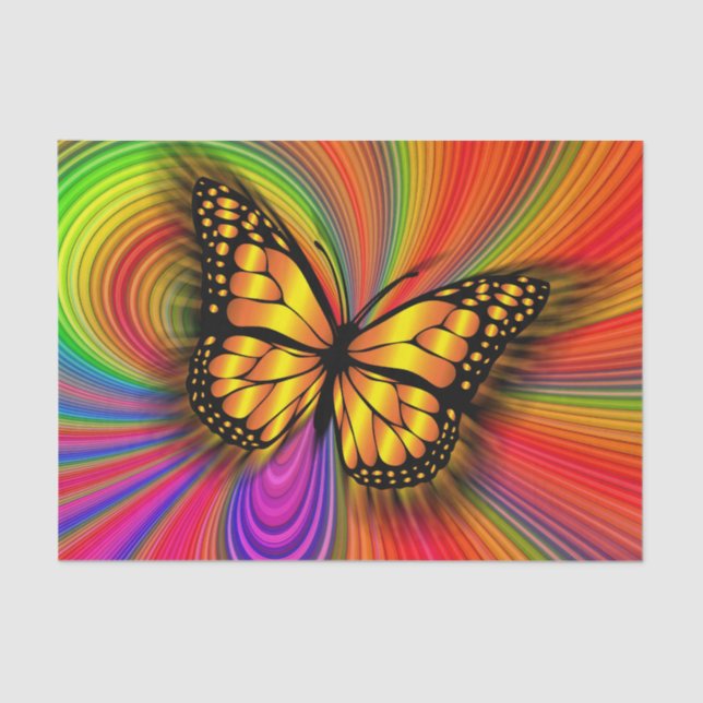 Mousseline papier papillon (Recto)