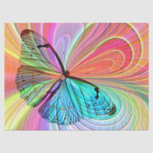Mousseline papier papillon