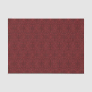 Mousseline Papier peint floral rouge détaillé