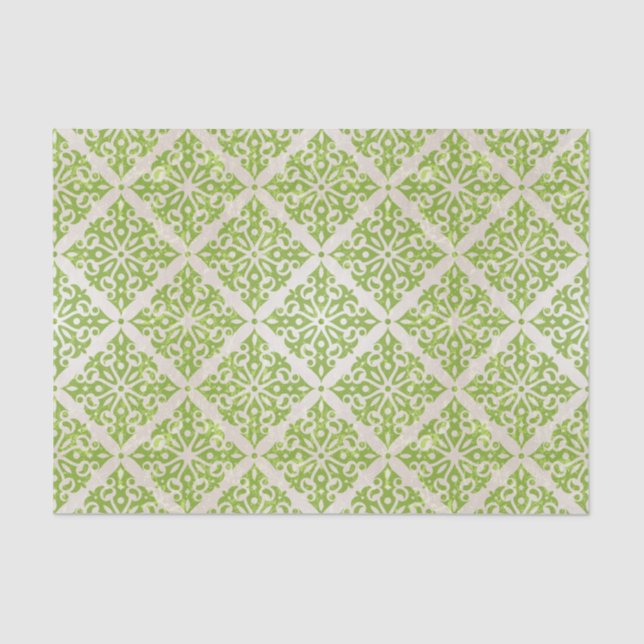 Mousseline Papier peint vintage (Recto)