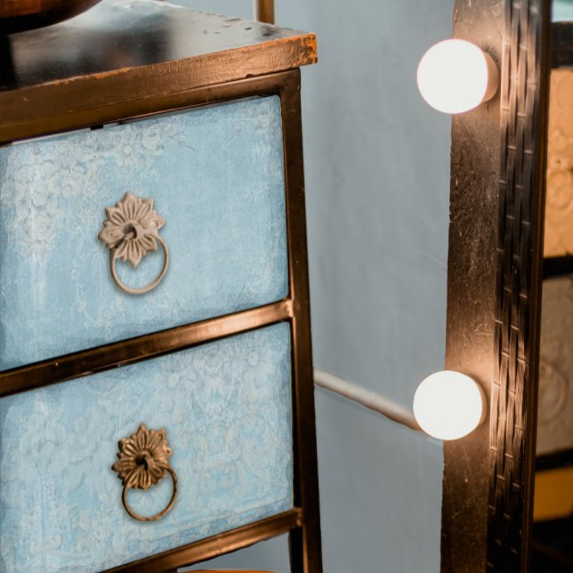 Mousseline Papier peint Vintage Élégant Français Damask Decou (Créateur téléchargé)