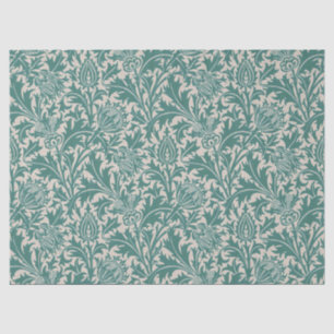 Mousseline Papier peint vintage Thistle bleu sarcelle de Will