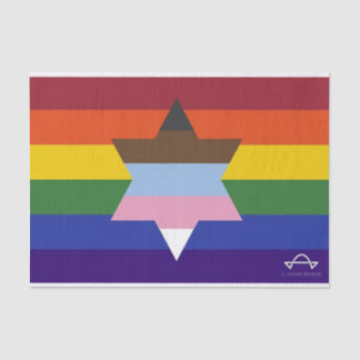 Mousseline Papier Tissu À Drapeau De Pont Plus Large