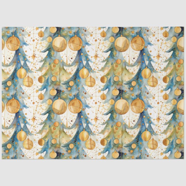 Mousseline Papier Tissu Abstrait (Recto)