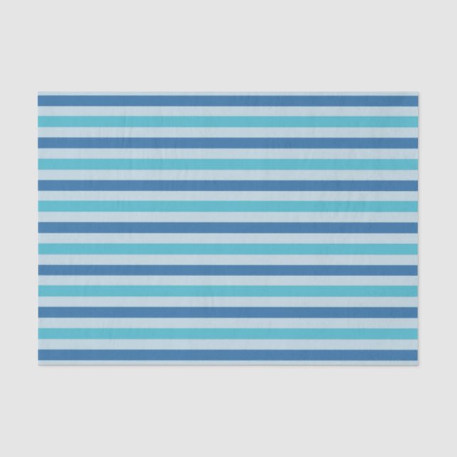 Mousseline Papier Tissu Bleu (Recto)