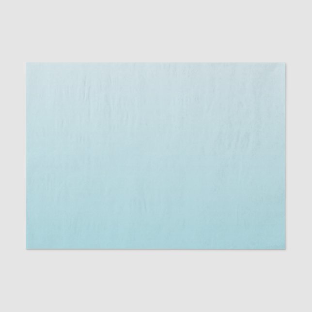 Mousseline Papier Tissu bleu clair à deux tons (Recto)
