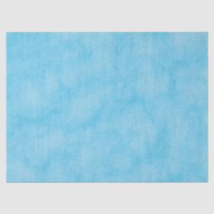 Mousseline Papier Tissu Bleu Coton Candy