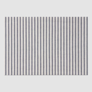 Mousseline Papier Tissu Bleu Et Hors Blanc