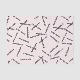 Mousseline Papier Tissu Bobby Pins