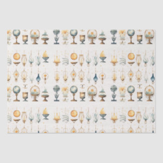 Mousseline Papier Tissu Boho Vintage