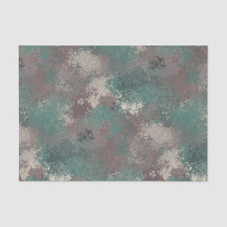 Mousseline Papier Tissu Camion Woodland Biodanger