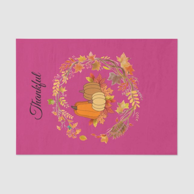 Mousseline Papier Tissu Cute Rose Floral (Recto)