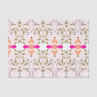 Mousseline Papier Tissu De Beauté Botanique Élégant Papier Ti