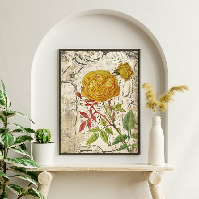 Mousseline Papier Tissu De Découpage Jaune Doré (Créateur téléchargé)