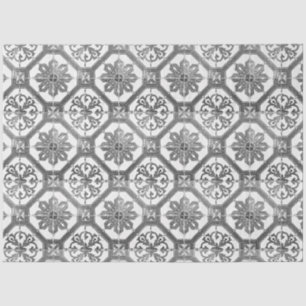 Mousseline Papier Tissu de découpage vintage en carreaux de d