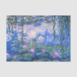 Mousseline Papier Tissu De Lys D'Eau (Claude Monet)<br><div class="desc">Artiste : Claude Monet Titre : Water Lilies Année 1919</div>