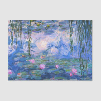 Mousseline Papier Tissu De Lys D'Eau (Claude Monet)