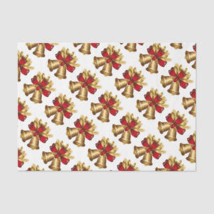 Mousseline Papier Tissu de Noël/cloches de Noël