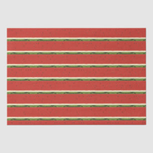 Mousseline Papier Tissu de pastèque rouge vif