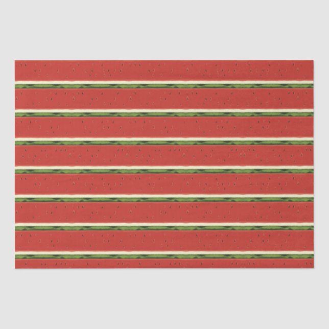 Mousseline Papier Tissu de pastèque rouge vif (Recto)