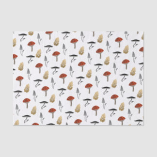 Mousseline Papier Tissu De Récolte De Champignons - Blanc