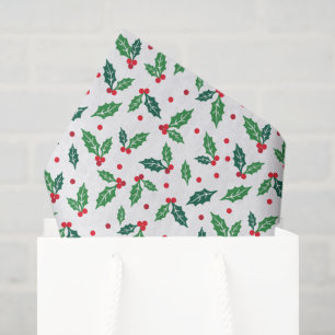 Mousseline Papier Tissu De Vacances Papier Tissu Holly